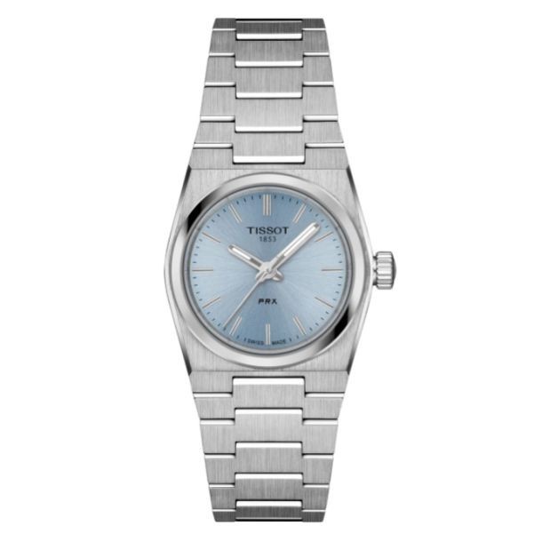 Tissot PRX 25mm Ice Blue Dial Stainless Steel Women’s Watch T1370101135100