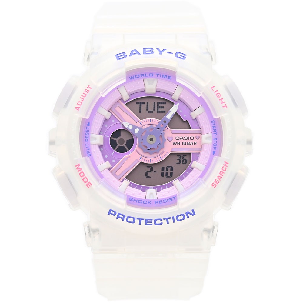 CASIO Baby-G BA-110PS-7AJF BA-110 BA-110PS-7A Quartz Purple White