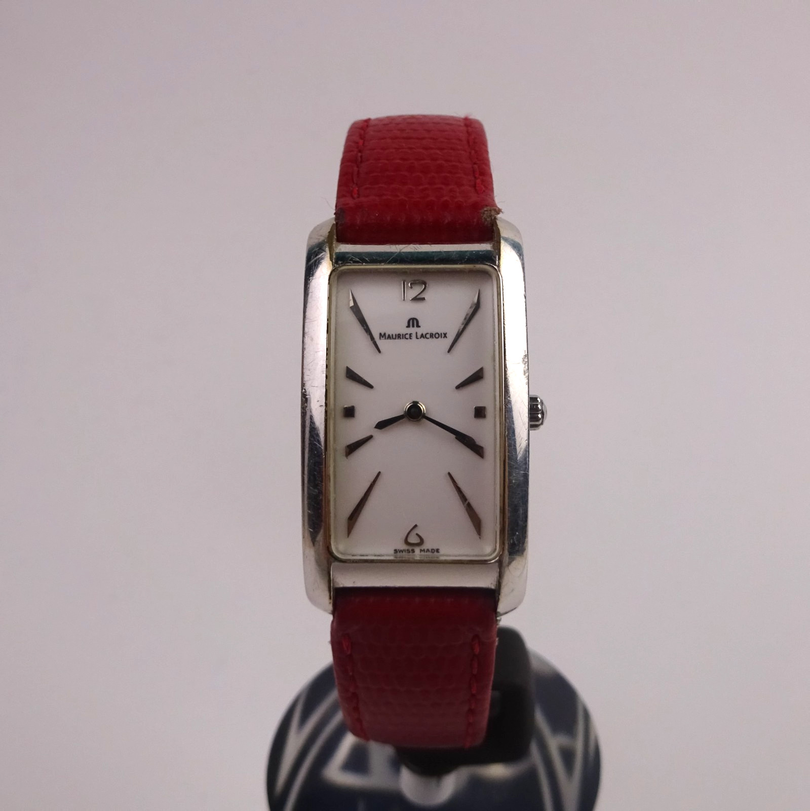 Maurice Lacroix Fiaba 47812 Watch Women’s 21mm White Dial White Gold Plated