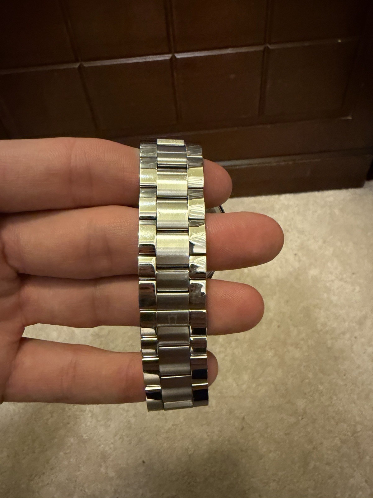 Bulova Men’s Chronograph Quartz Watch, model number 96A322