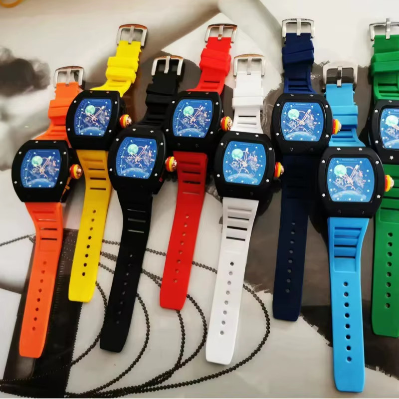 Fashion Tonneau Men Watch Luxury Luminous Waterproof Date Sport Quartz Watches M