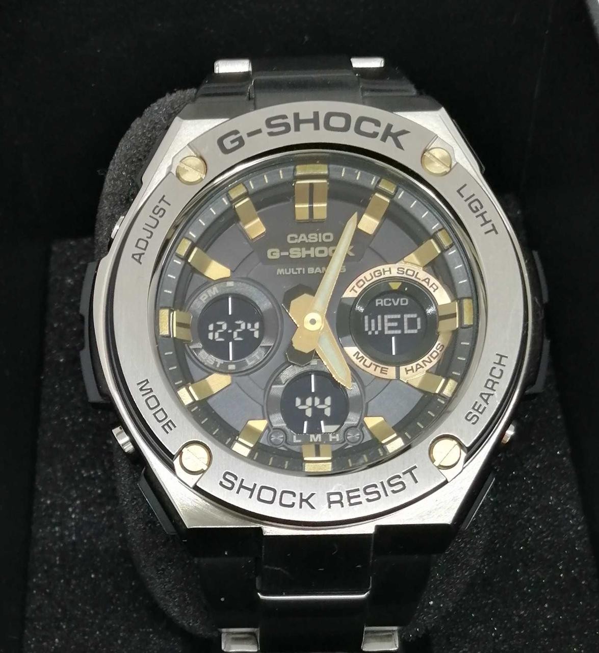 Casio G-Shock GST-W110D-1A9JF Men’s Quartz Resin Steel 20BAR Vintage Condition
