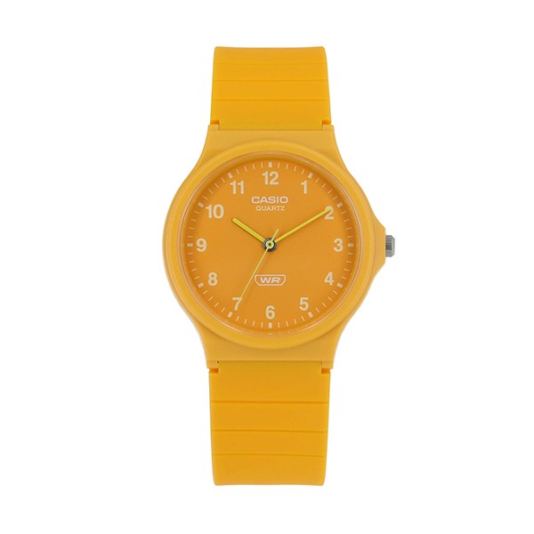 CASIO Analog Watch MQ-24B-9BDF 38.8mm Yellow Resin