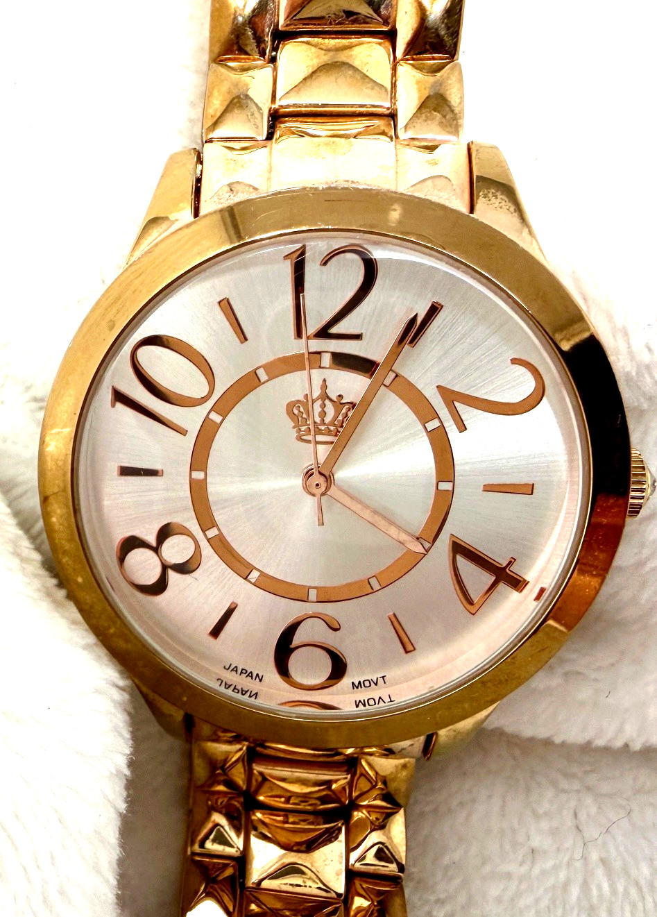 Women’s Watch Rose Gold Tone 6″ Band & Dial | PD PREMIER DESIGNS | NEW BATTERY