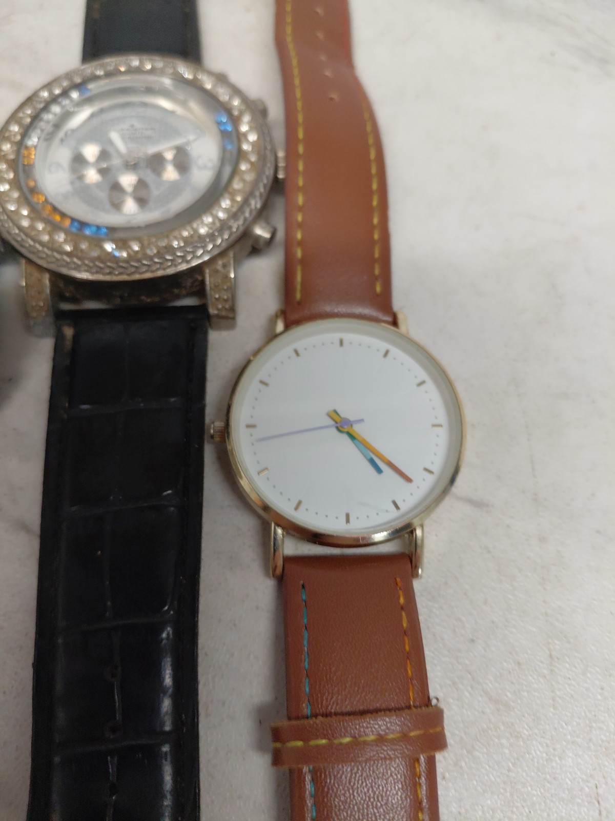 Mixed Lot Of Watches for Parts or Projects,6 Working 5 Not Working,sold As Seen