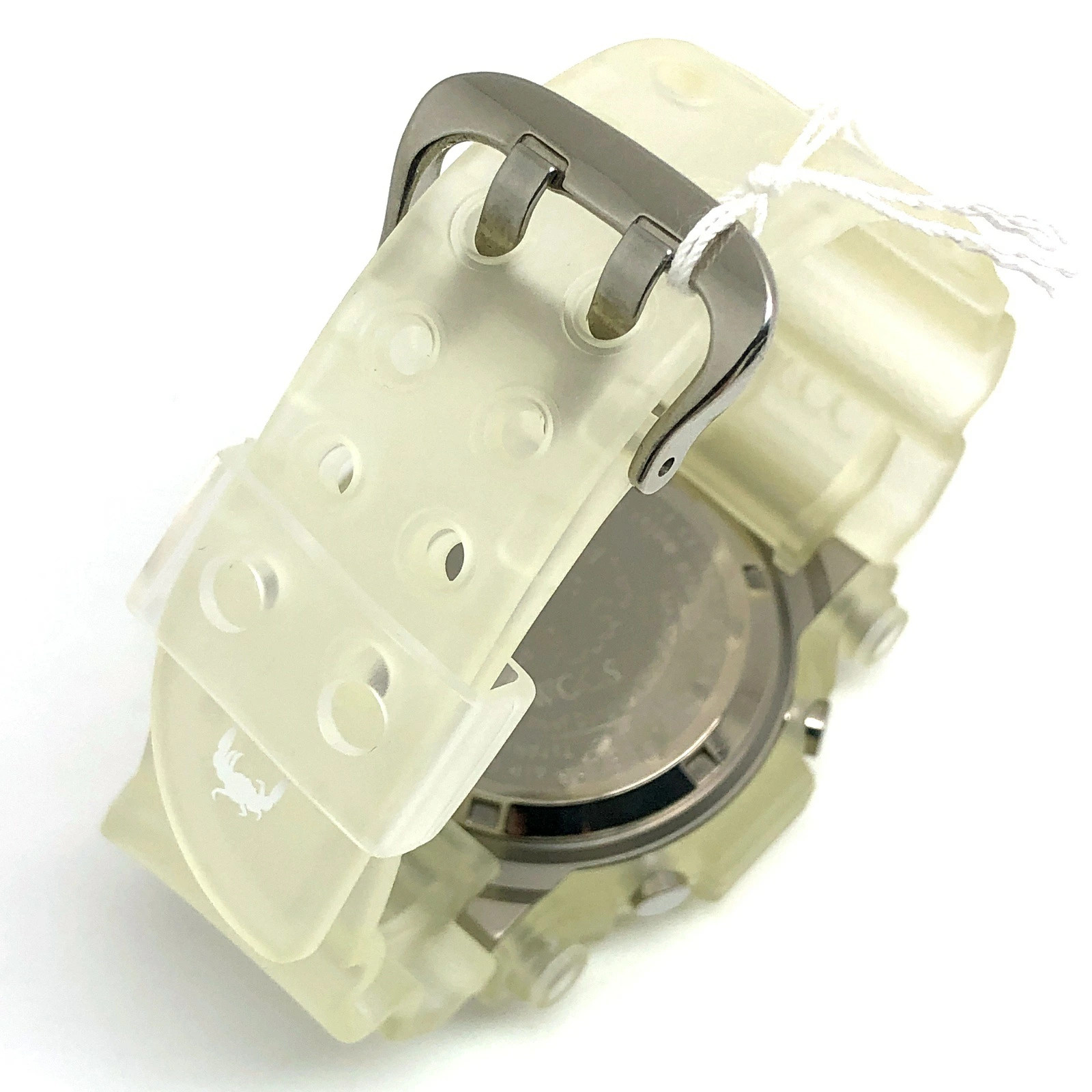 G-Shock DW-8201WC-7T Frogman Skeleton Titanium Watch White From Japan