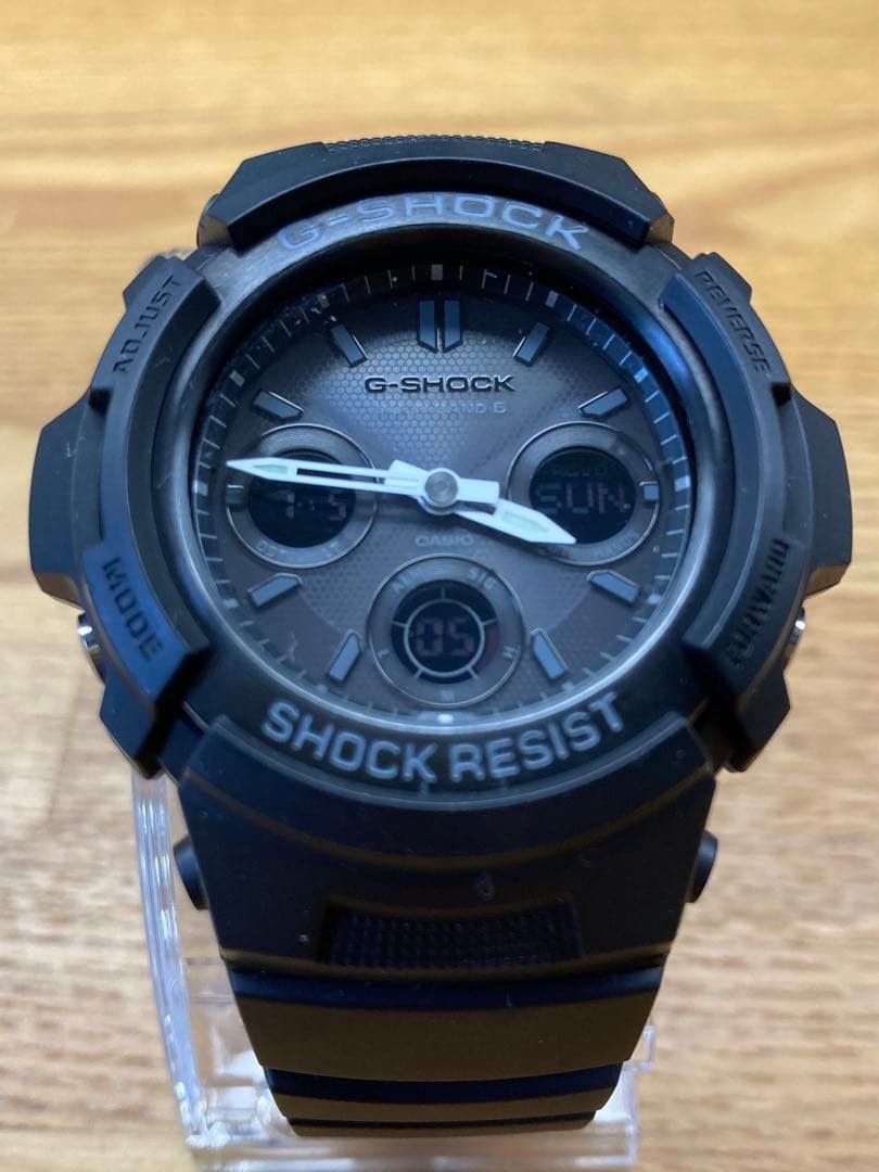 Casio G-SHOCK AWG-M100B Radio Solar Black Watch