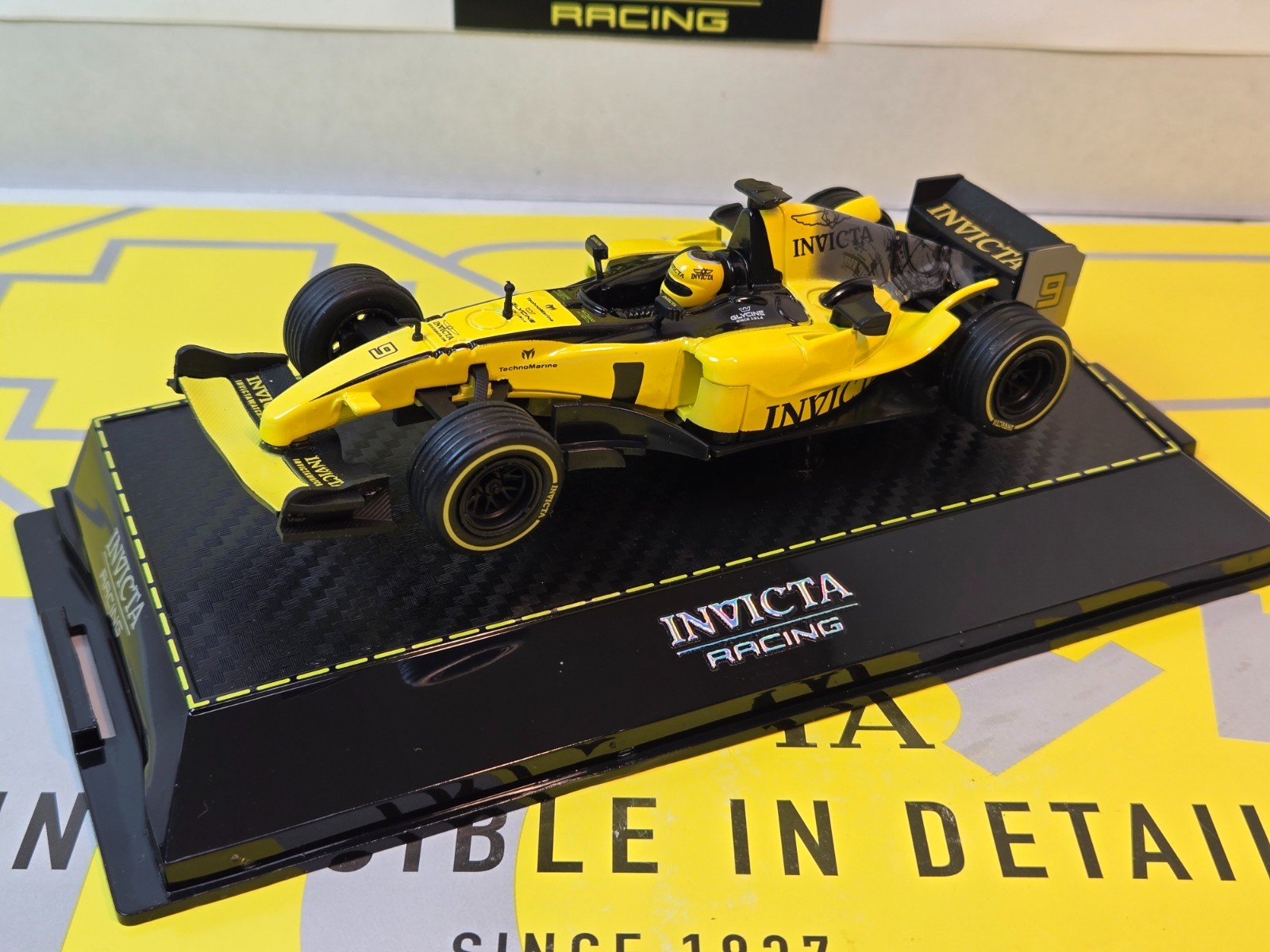Invicta Special Edition Replica Racing Car w/ Invicta 44mm Watch (47736) Bundle