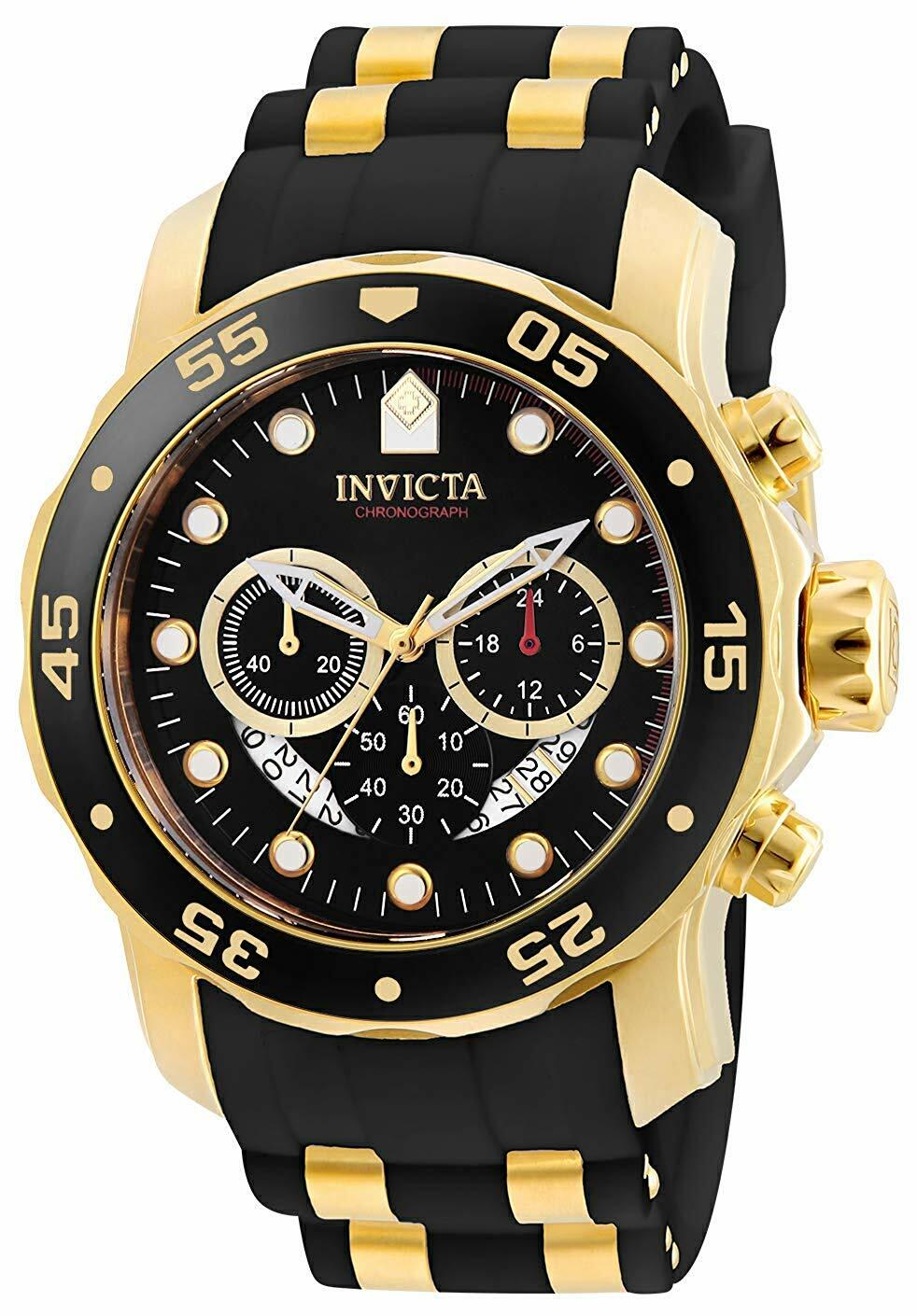 Reloj Invicta 6981 para Hombre Pro Diver Análogo Suizo Cronógrafo Poliuretano