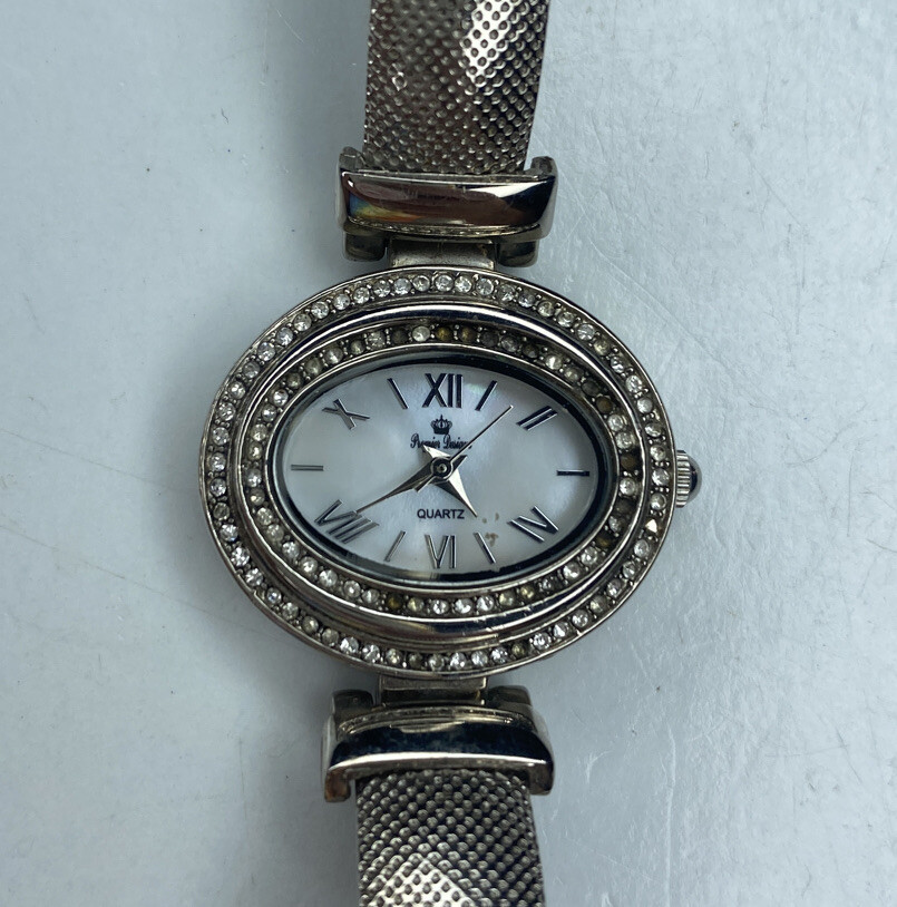 E Premier Designs Stainless Japan Z Crystals Vtg Working