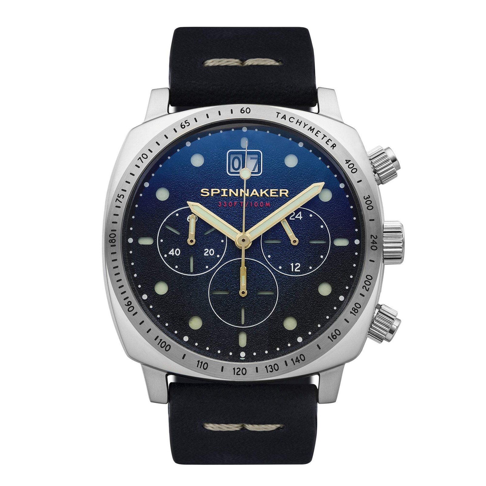 Spinnaker Hull Stainless Steel 42mm Japanese Quartz Wristwatch