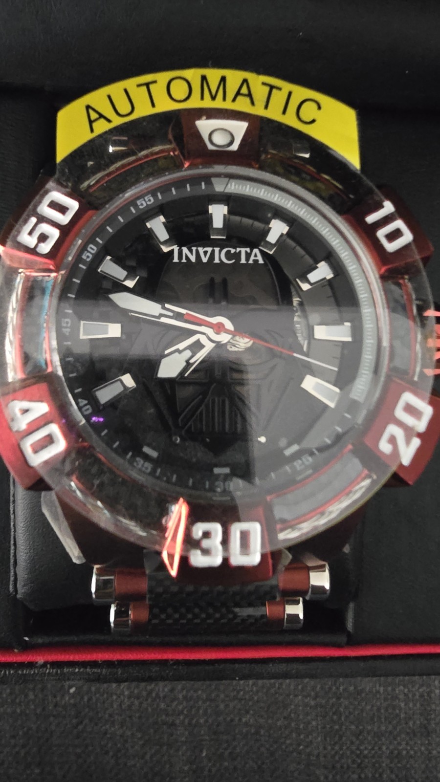 Invicta Star Wars Men’s Darth Vader Watch Collector’s Edition New