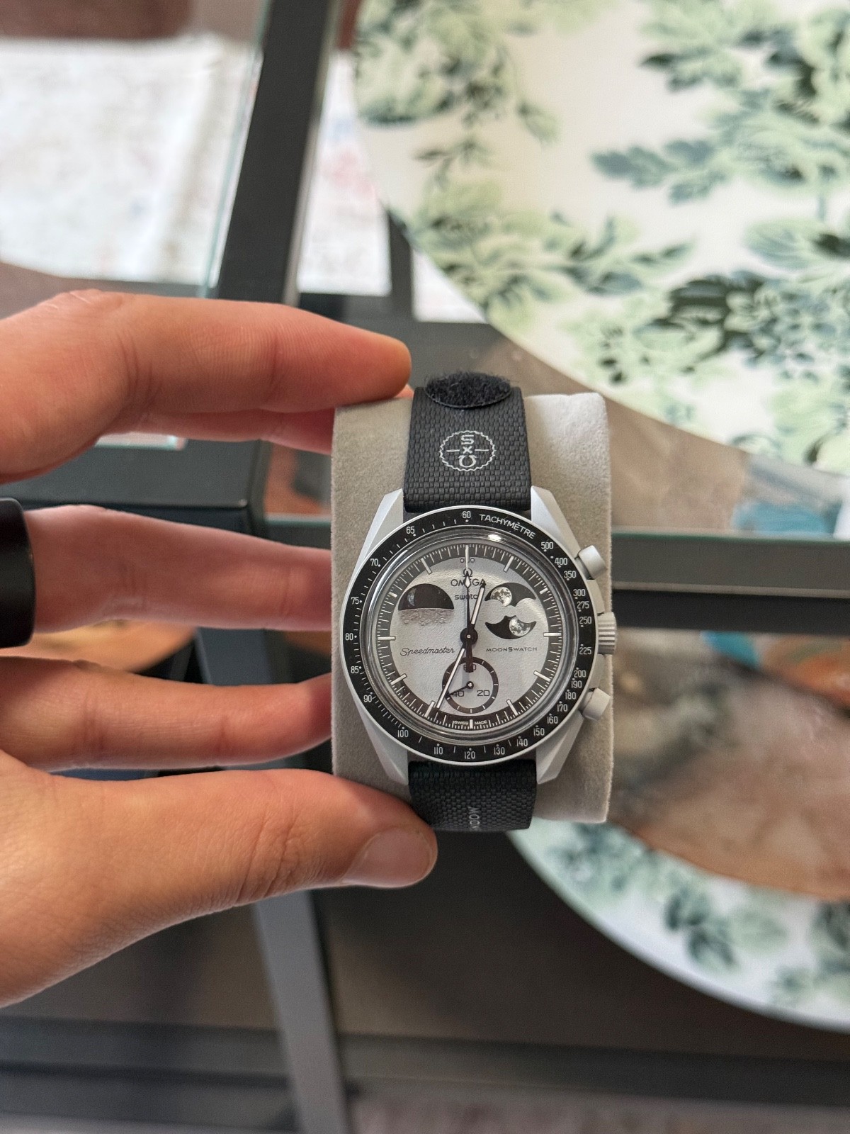 Swatch x Omega Mission to Earth Black Unisex Adult Watch – S033M700