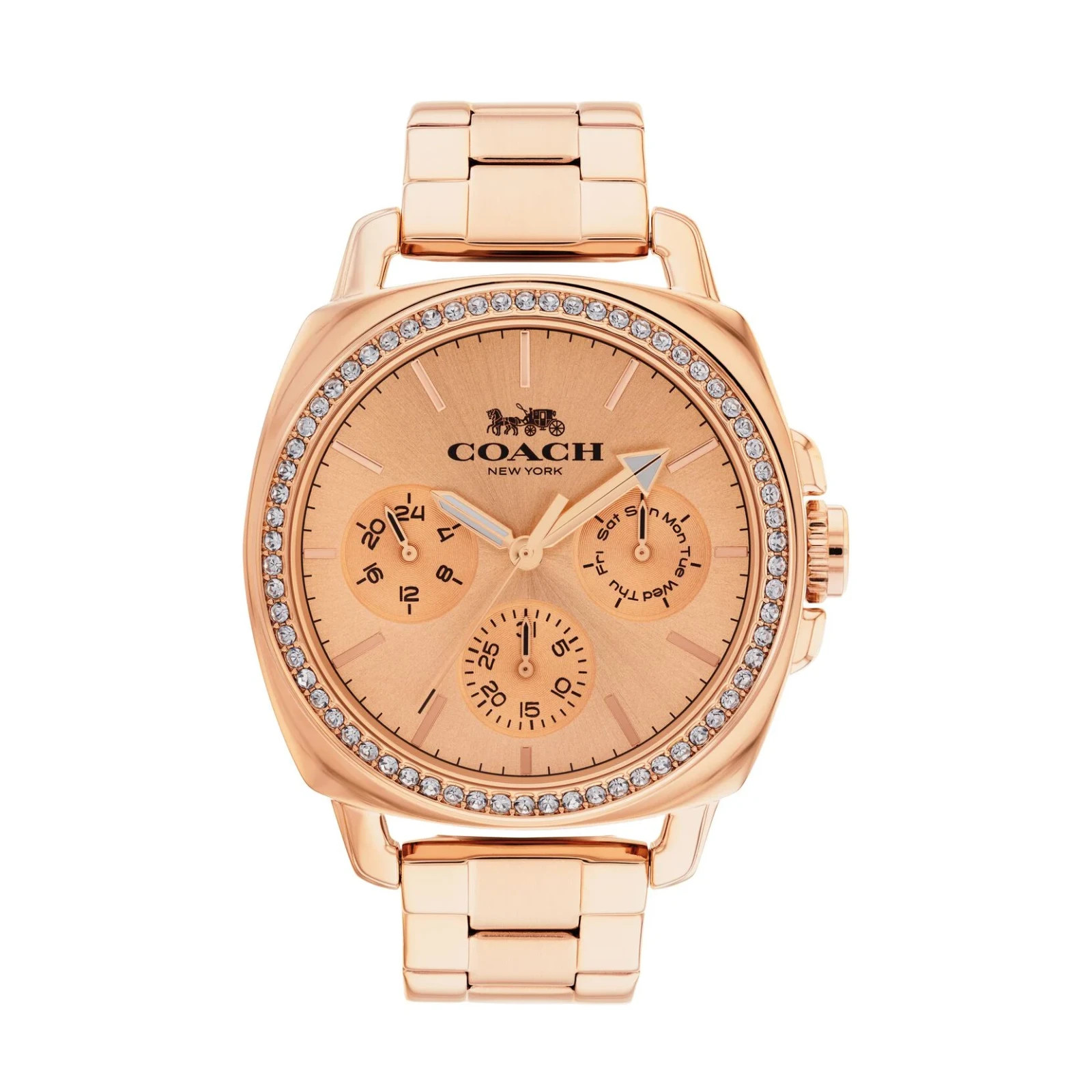 COACH Boyfriend Stainless Steel Women’s Watch, 42mm
