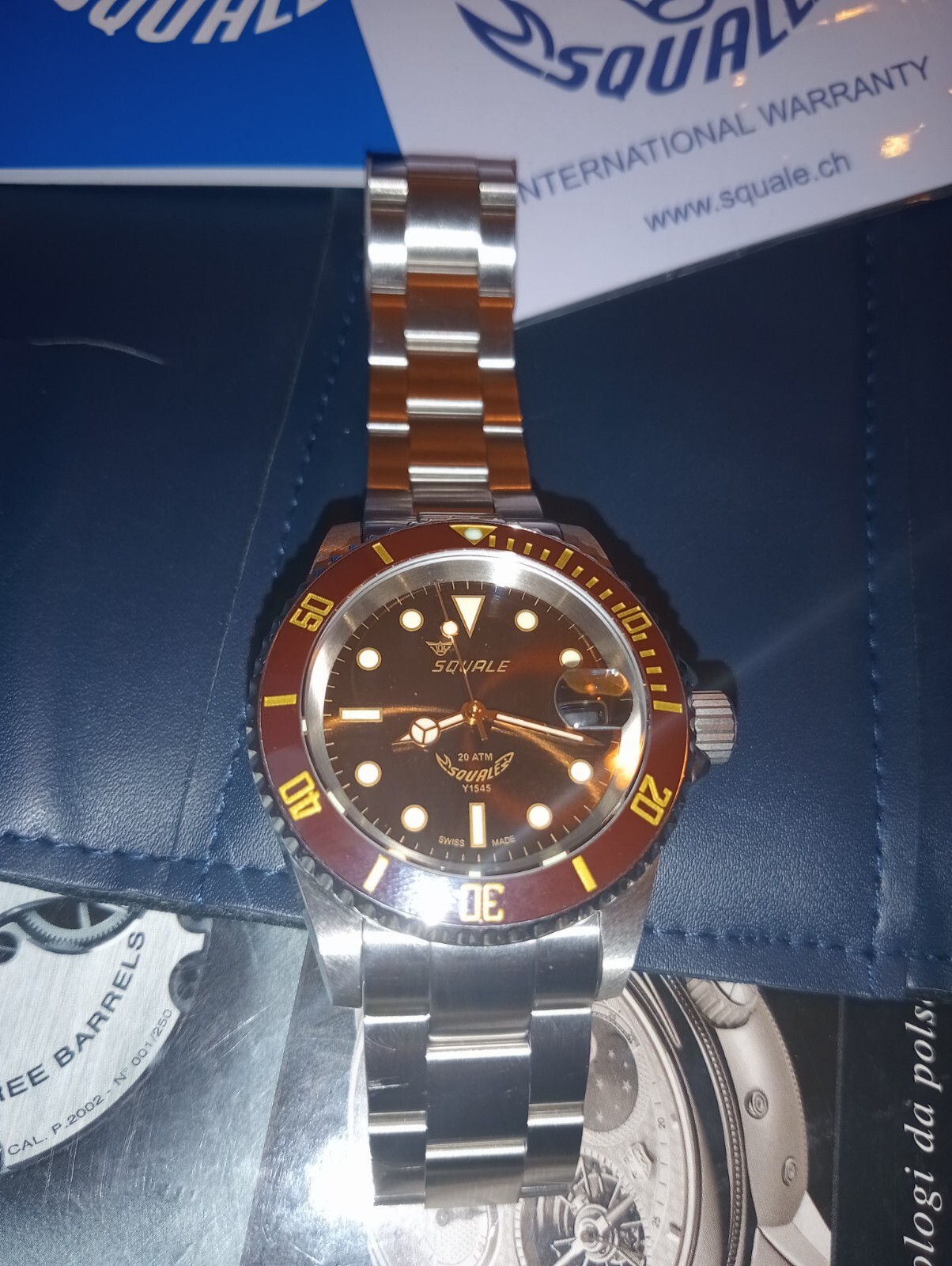 Squale y1545 Rootbeer Limited edition