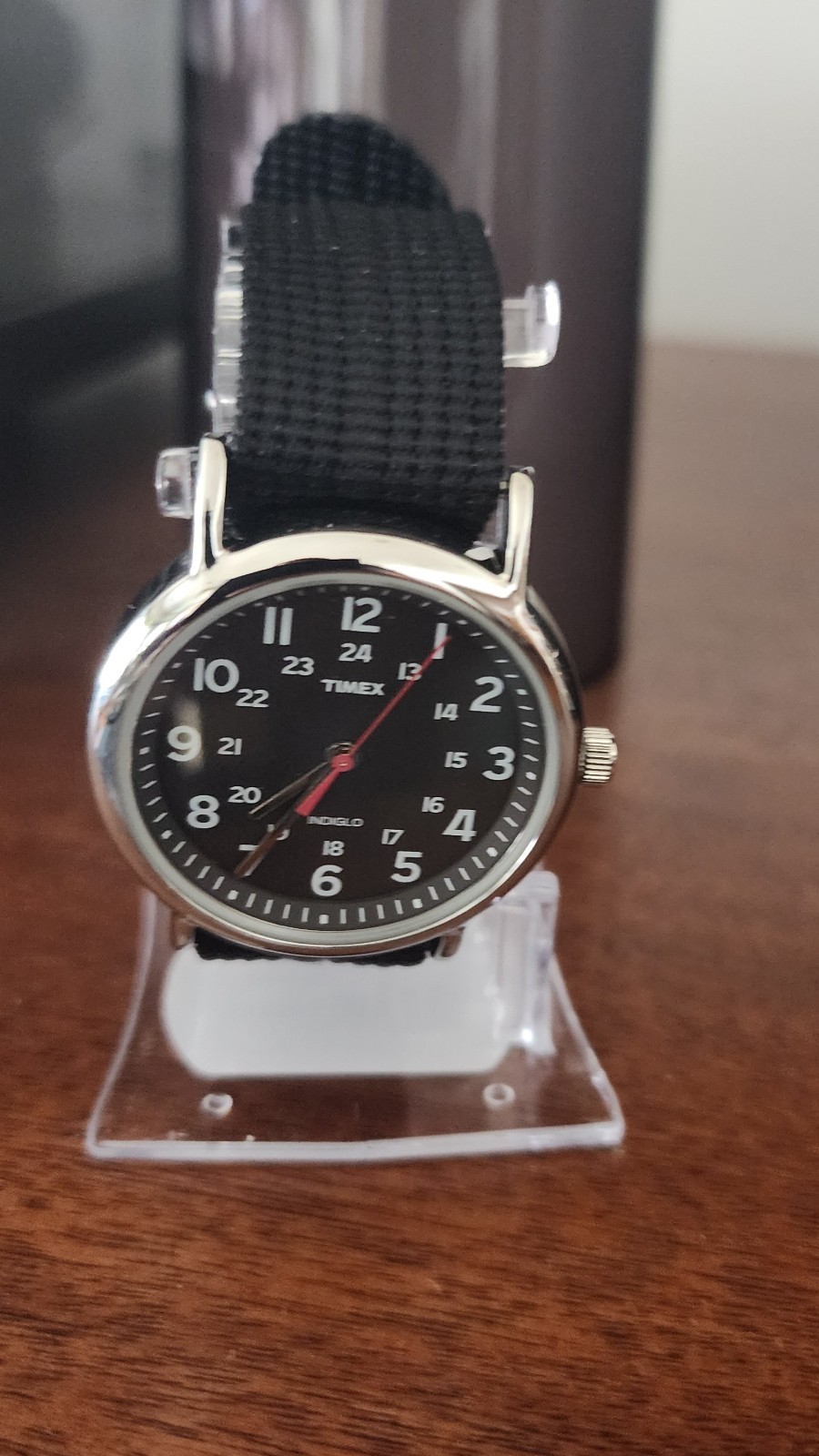 Timex Weekender T2N6479J 38mm Black Dial Nylon Watch