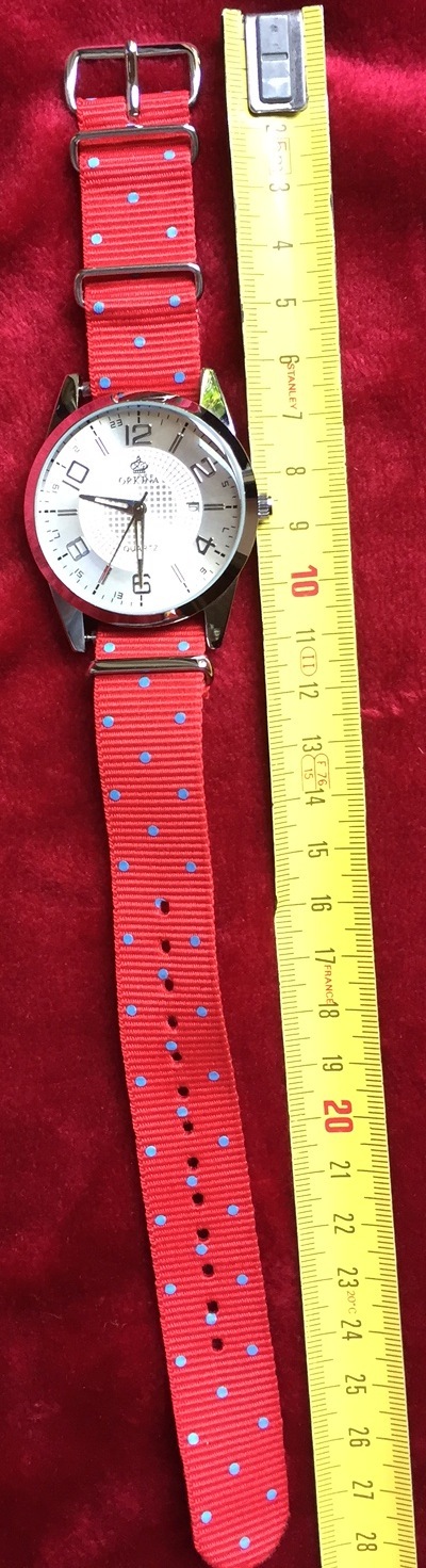 Orkina Watch, Steel, Unusual (Never Worn) – Gorgeous!