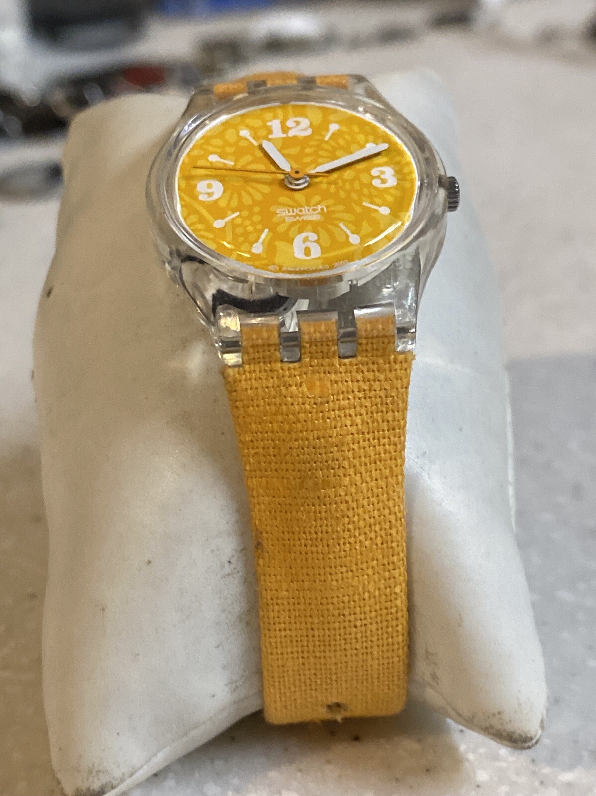 SWATCH LADIES – LK220 PERENNIAL BEAUTY NEW BATTERY