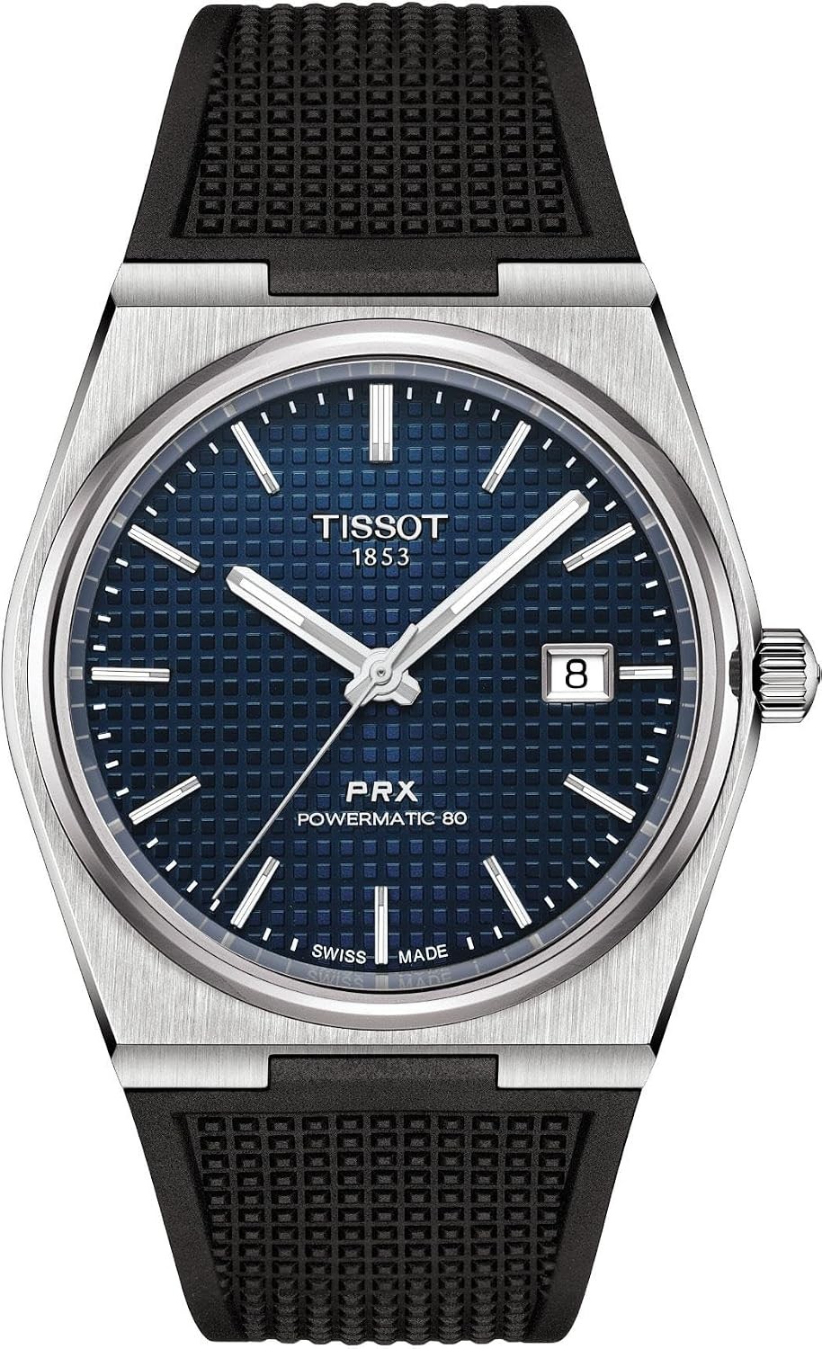 New Tissot T1374071135100 PRX 80 Mens Watch Blue Dial Japan