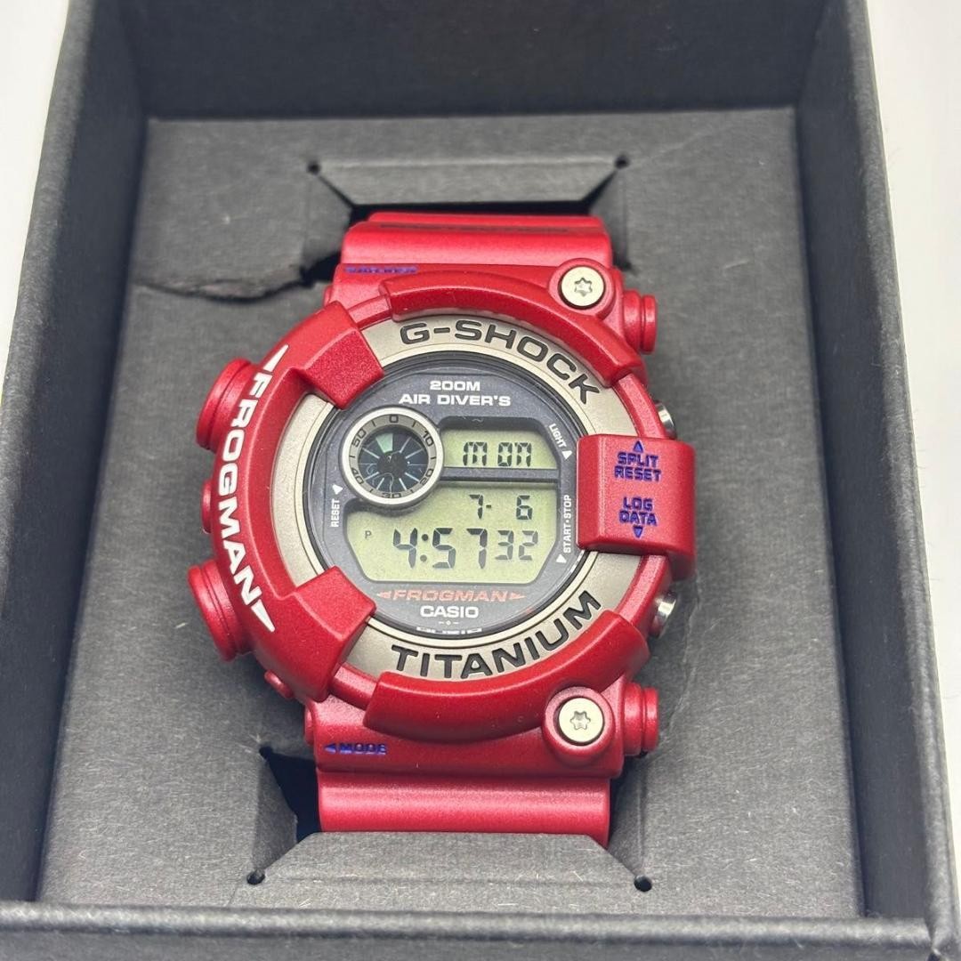 G SHOCK FROGMAN DW 8201GF 4JF Red Frog