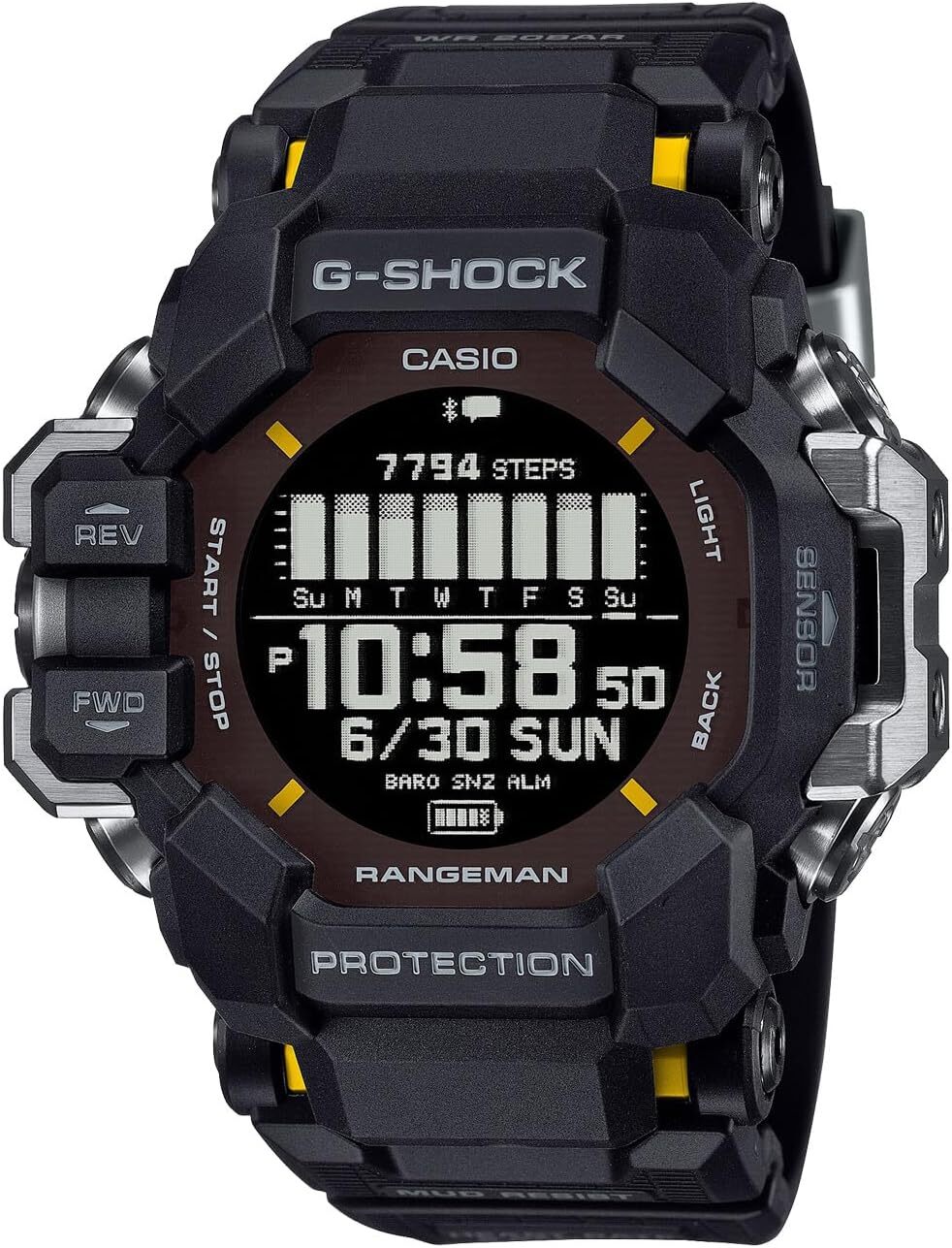 Casio G-SHOCK GPR-H1000-1JR RANGEMAN Master of G Bluetooth GPS Men Watch New
