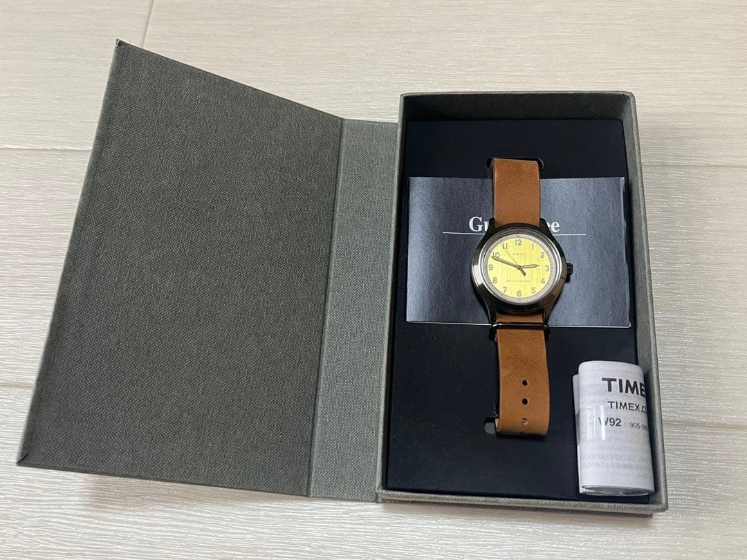 TIMEX Todd Snyder Classic Limited Edition 44mm Brown Timepiece Wristwatch Japan