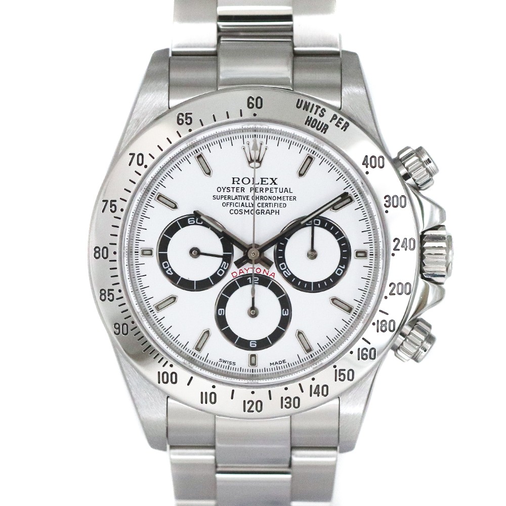Rolex Cosmograph Daytona 16520 Stainless Steel Diamond 40.0mm 2000 #KNW2353