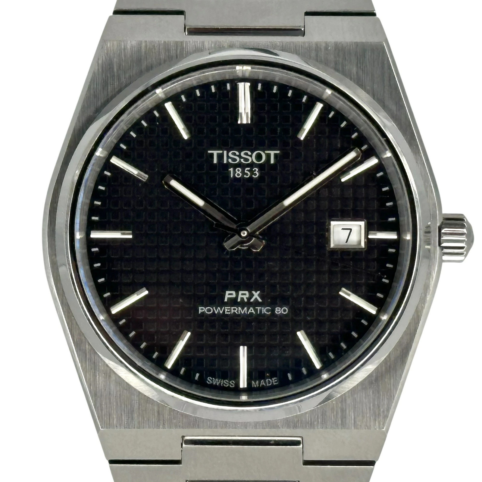 TISSOT PRX Powermatic 80 T137407A Automatic Blue Dial Men’s Watch Used
