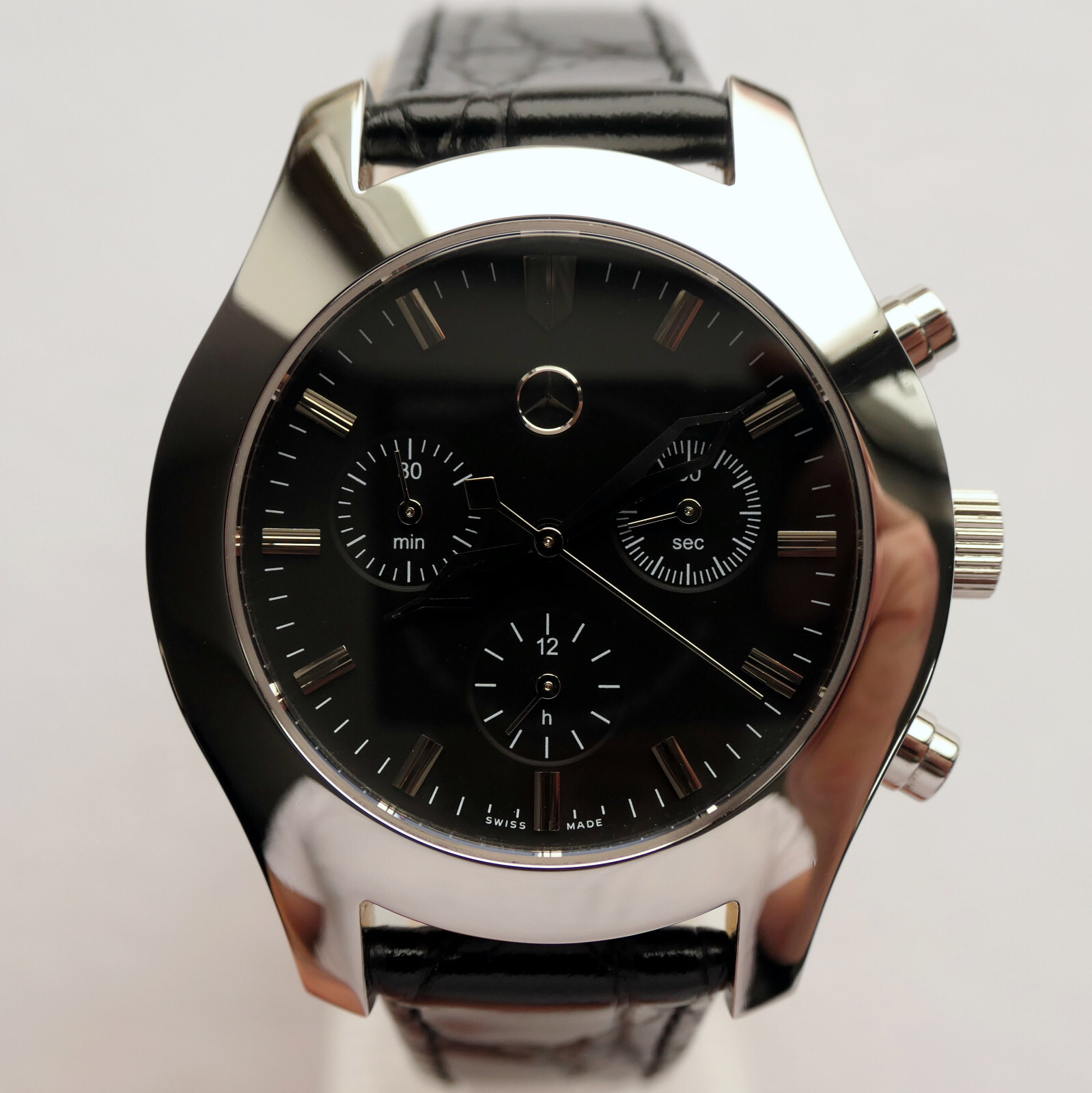 Mercedes Benz Classic Business Sport Accessory Swiss Luxury Chronograph Watch