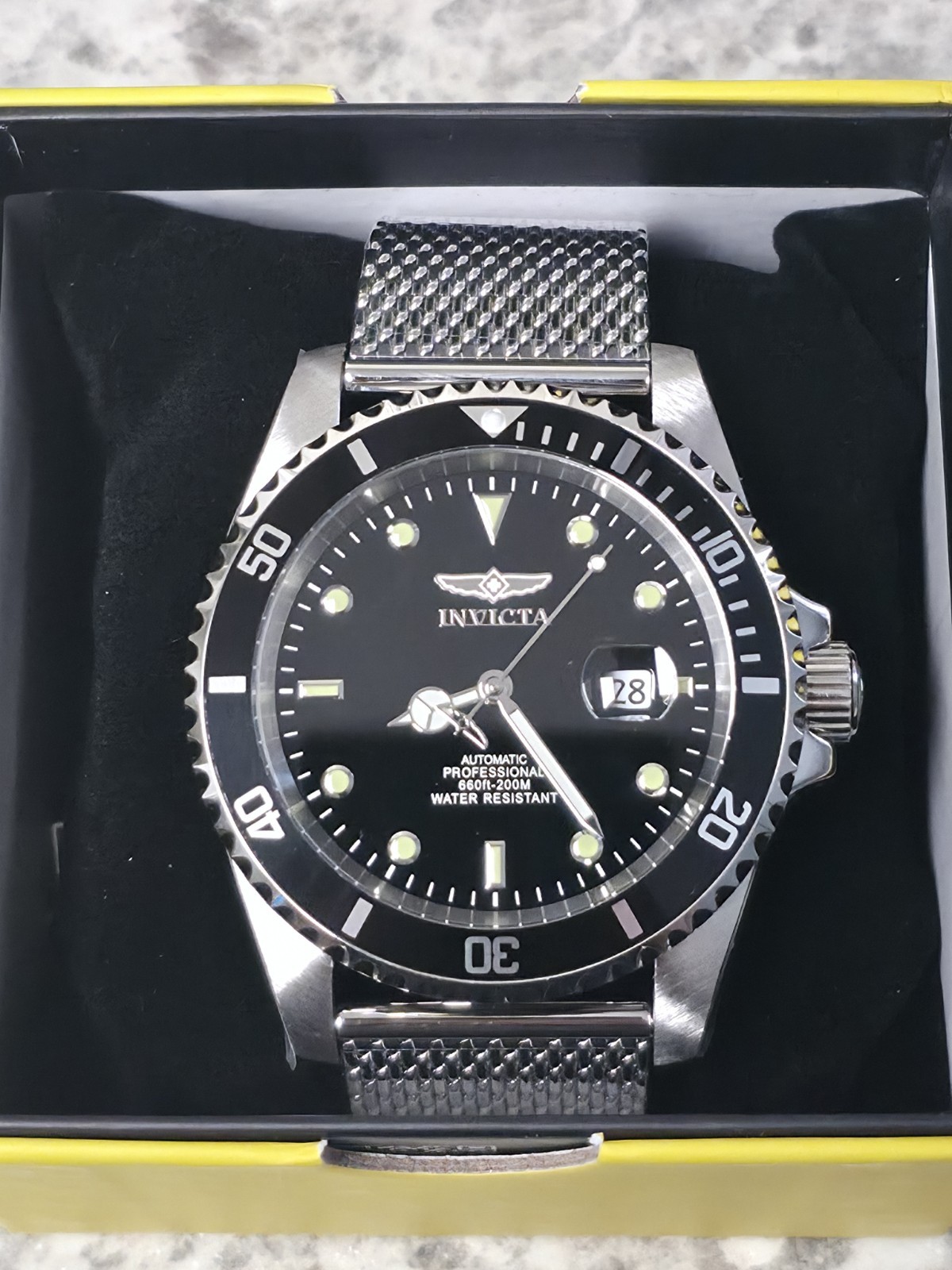 Invicta Grand Diver Bastion Automatic 47mm Steel Black 47964 Rare!!! BNIB