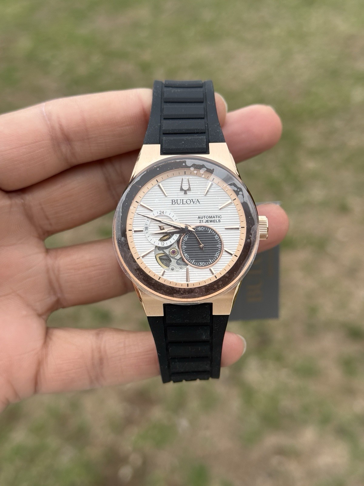 BULOVA Latin Grammy Chronograph Automatic rose gold Dial Men’s Watch