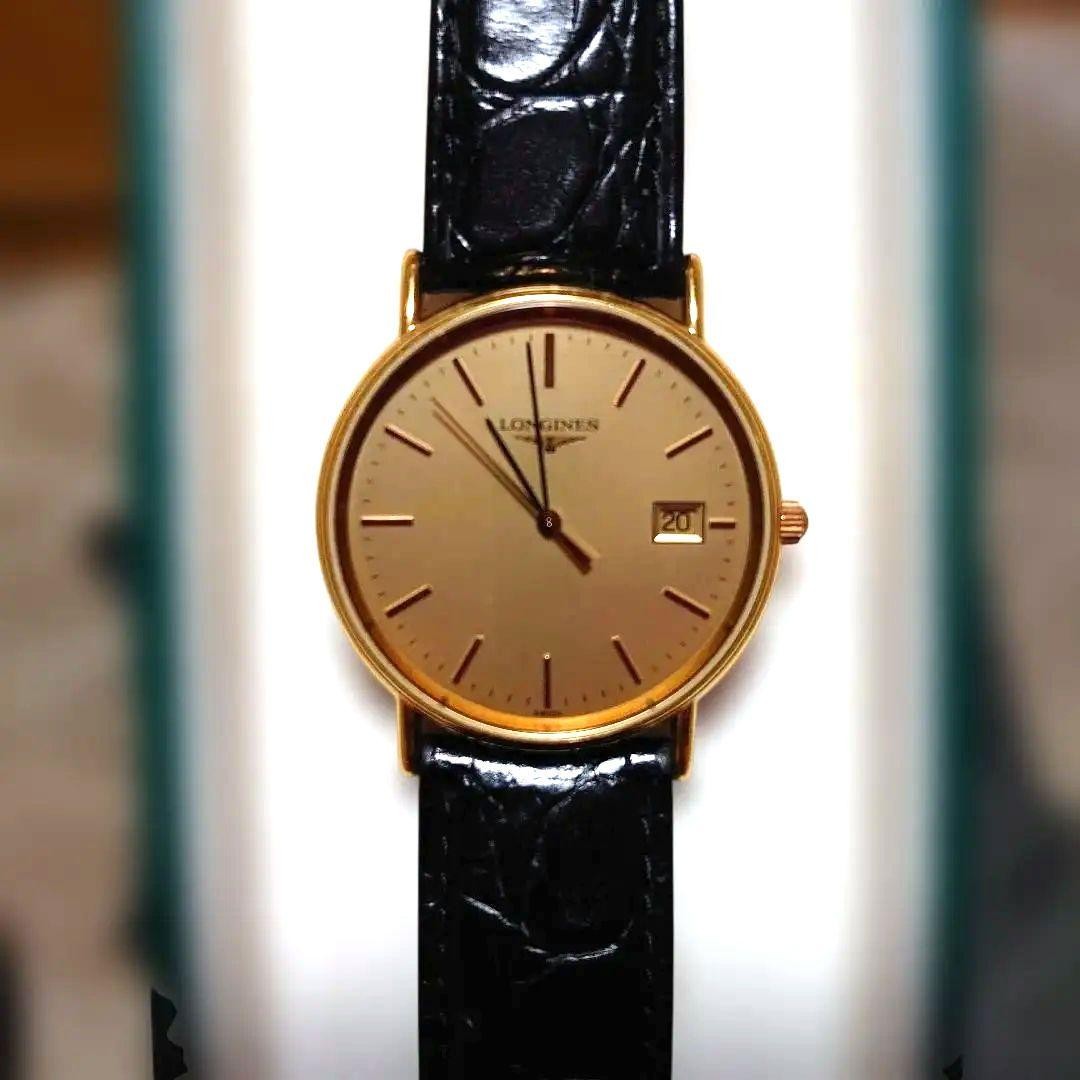 LONGINES watch, with box, instruction manual, and warranty.