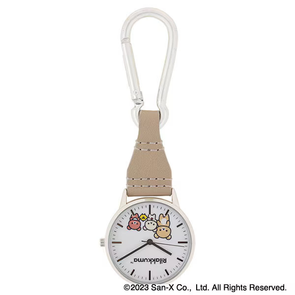Rilakkuma Hook Watch Japan Licensed Non-Waterproof Character Jewelry