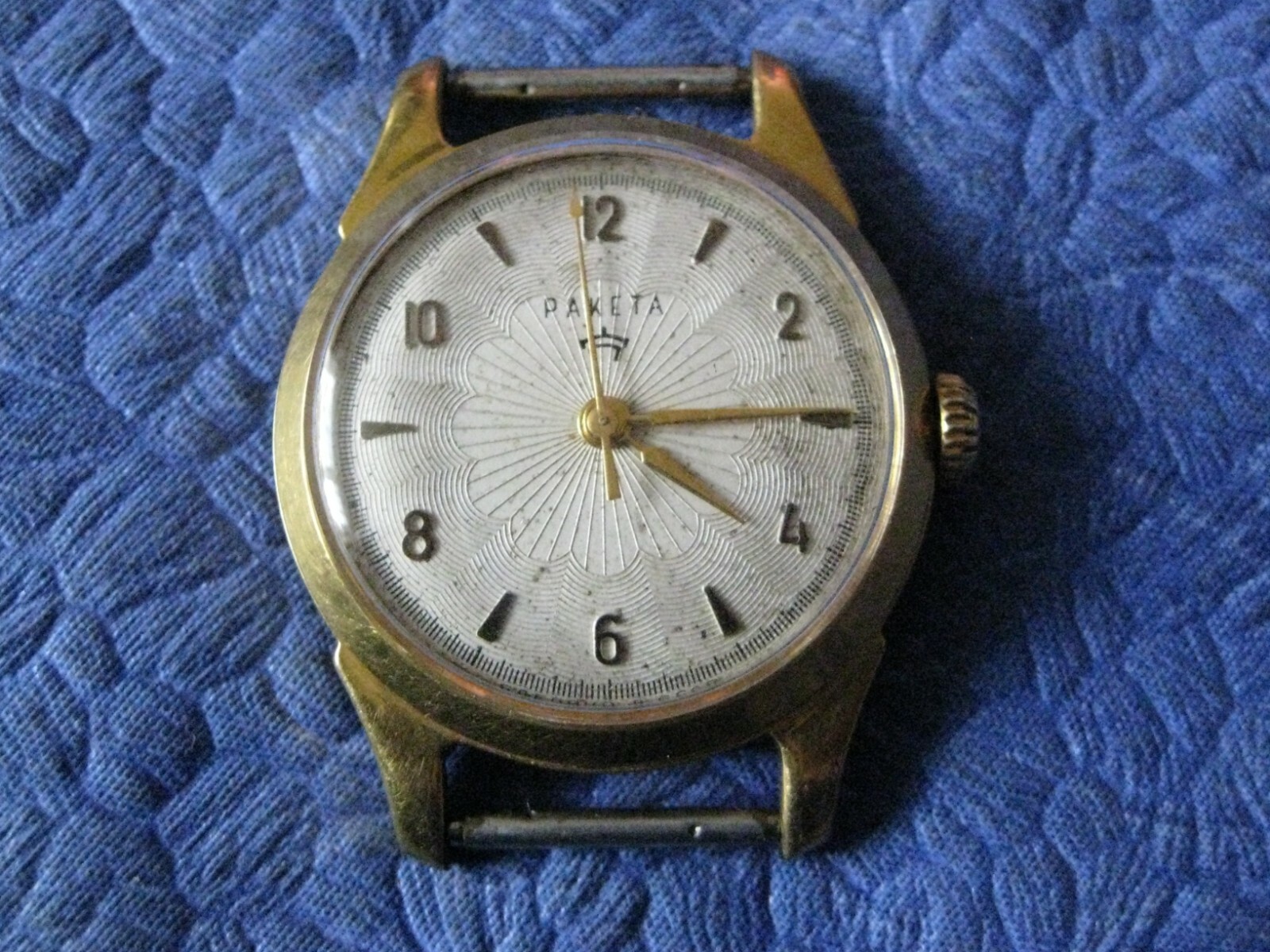 Rare USSR watch Raketa Gold plated Soviet Collectible Vintage 2609A.1 Serviced