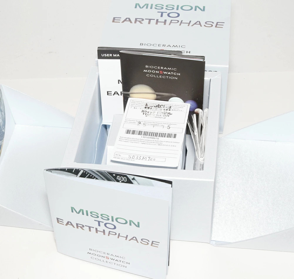 Omega x Swatch Speedmaster MoonSwatch MISSION TO EARTHPHASE SO33M700 Men’s