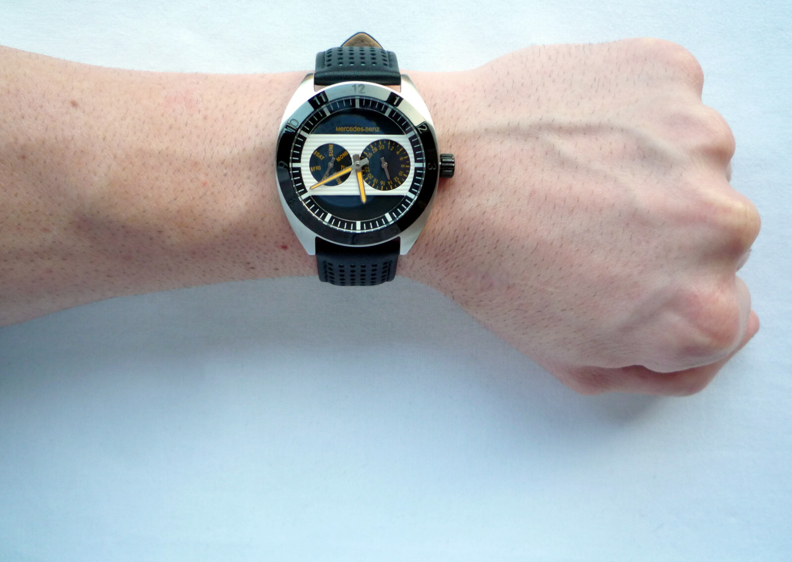 Mercedes Benz Classic Race Business Sport Car Accessory Retro Rally Racing Watch