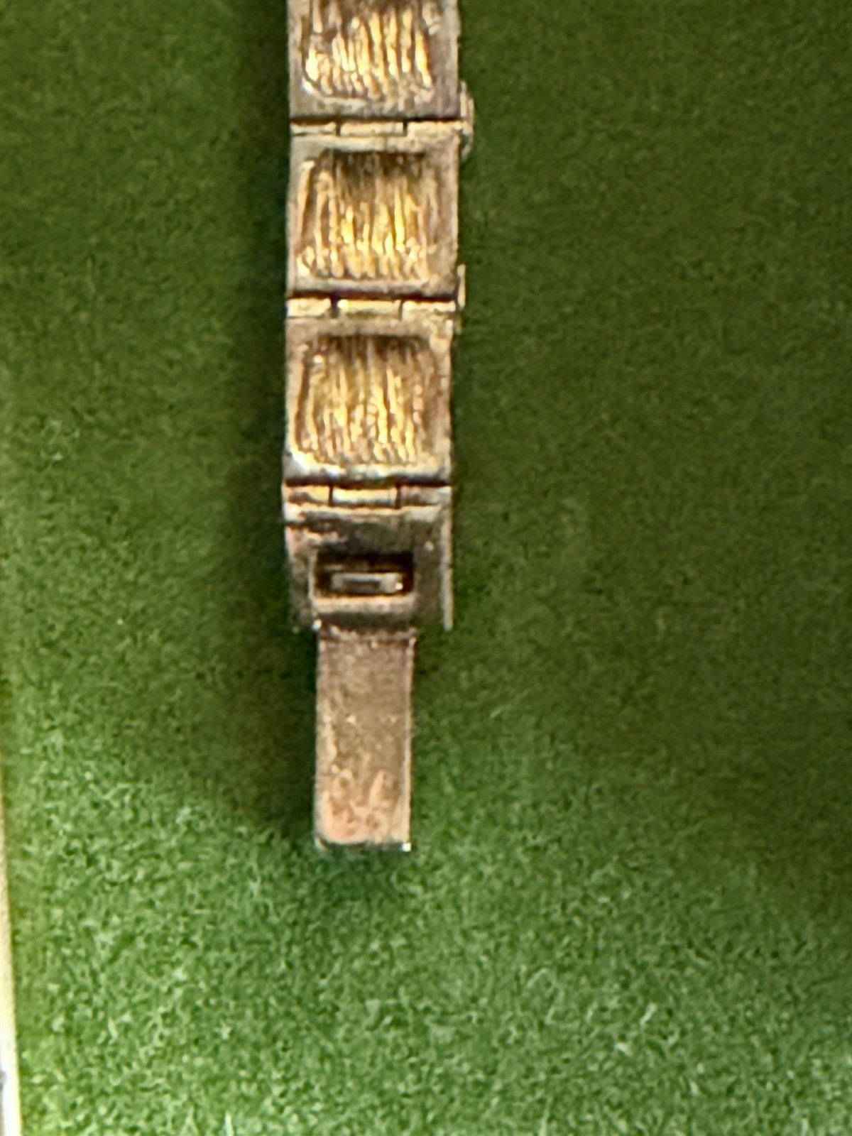 Dufonte Lucien Piccard Gold Tone Nugget Wristwatch – Untested
