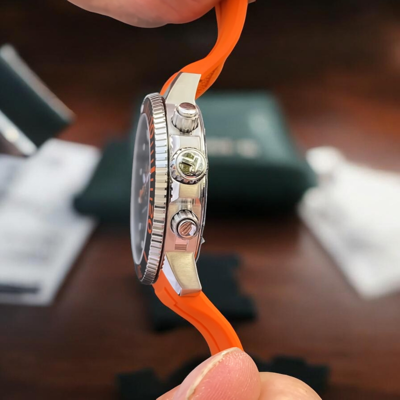 Tissot T-Sport Seastar 1000 T120.417.17.051.01 Silver/Orange/Black Men’s Watch