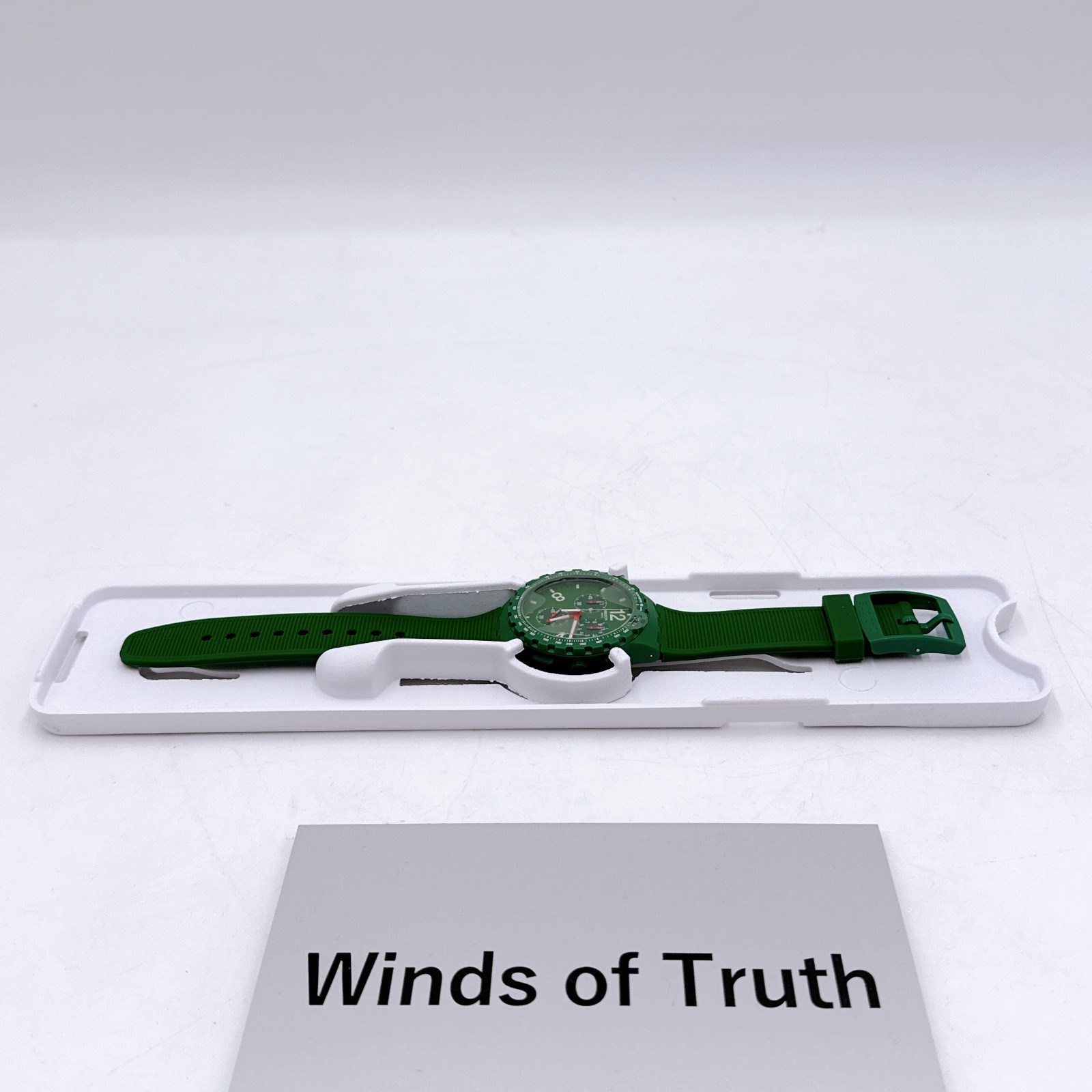 Swatch Watch PRIMARILY SUSG407 GREEN SUSN419 BLUE SUSR407 RED Chronograph