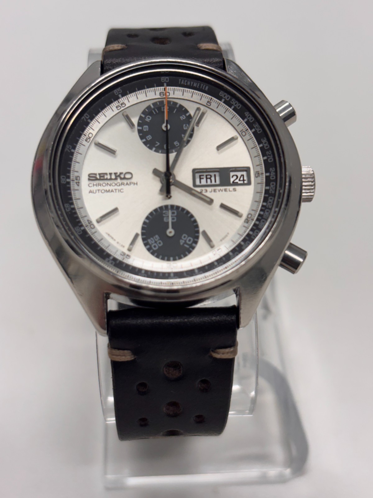 1971 Seiko Baby Panda JDM Chronograph 6138-8000 – Fully Serviced – August 1971
