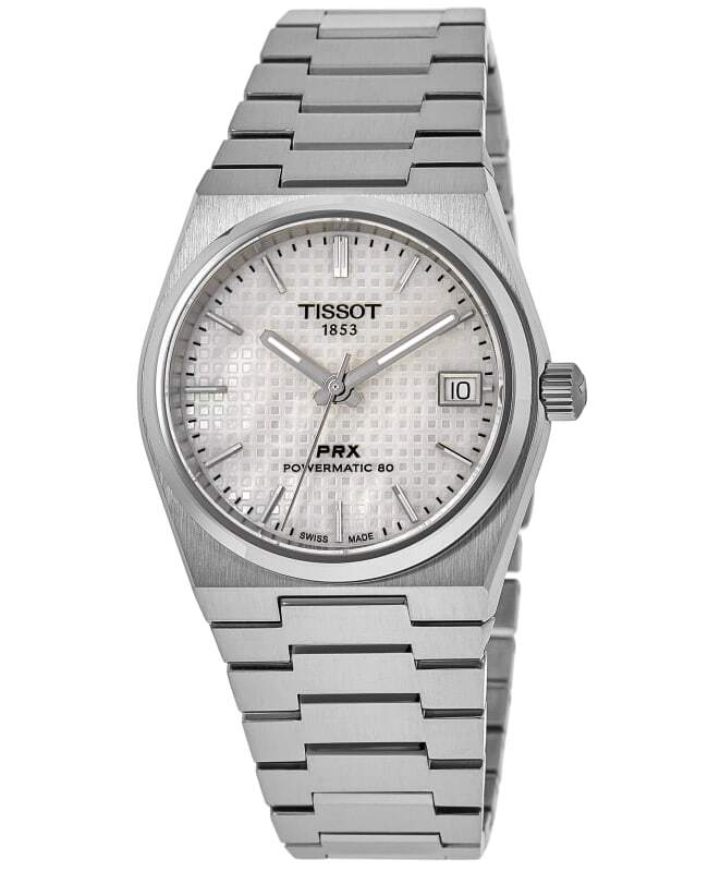 New Tissot PRX Powermatic 80 White Dial Steel Women’s Watch T137.207.11.111.00