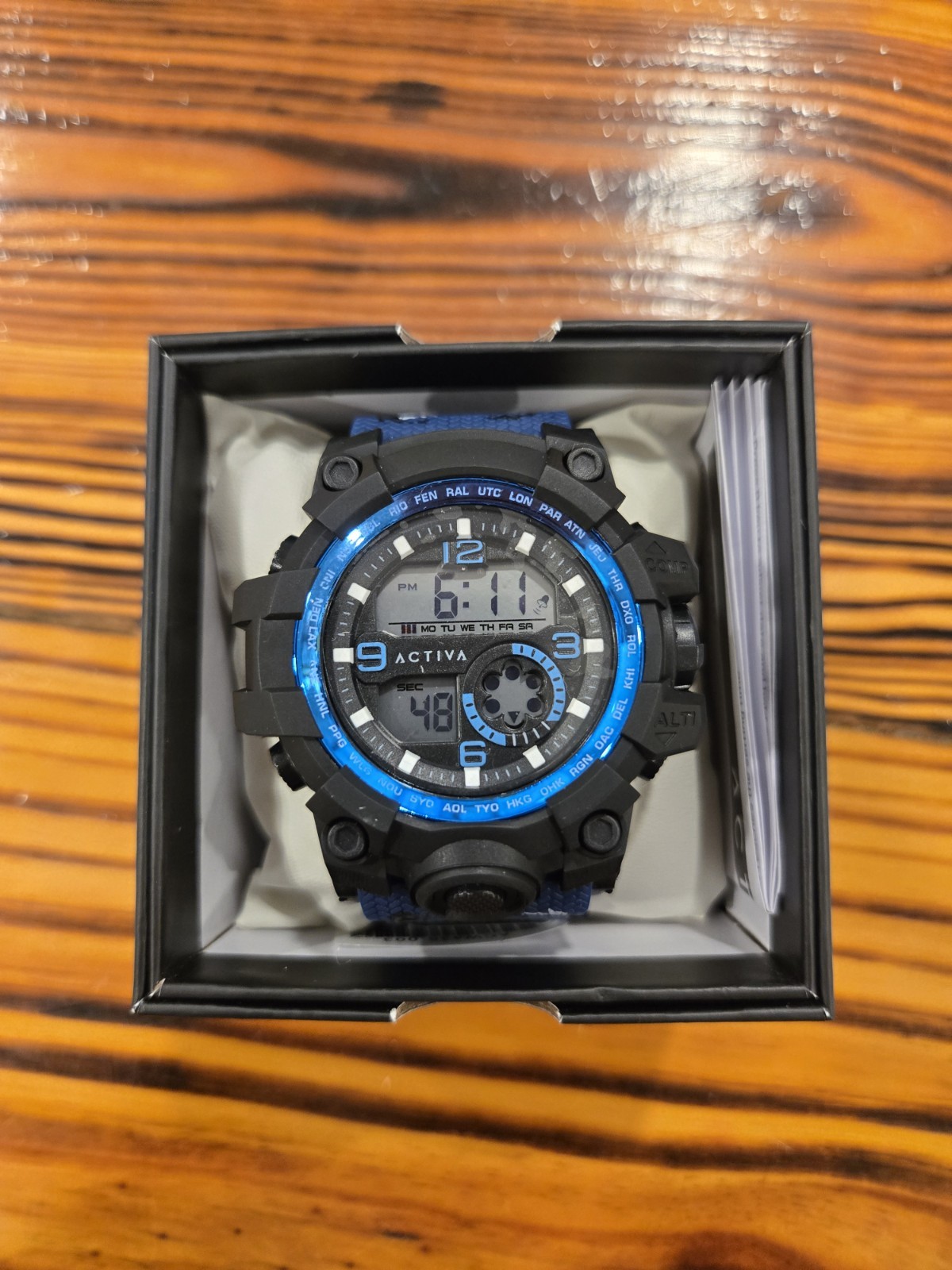 INVICTA X ACTIVA Men’s Watch – 54.5mm, Blue (ACW435-003)