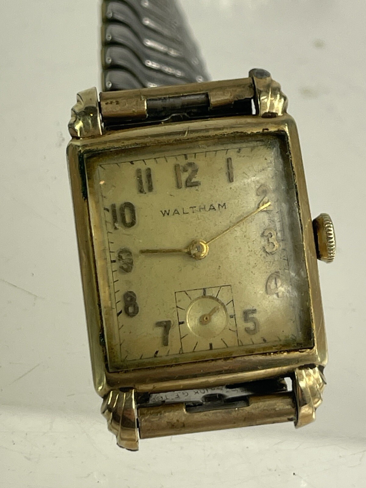 Waltham Premier 10kt Gold Filled Wrist Watch Works 750-B 1040’s