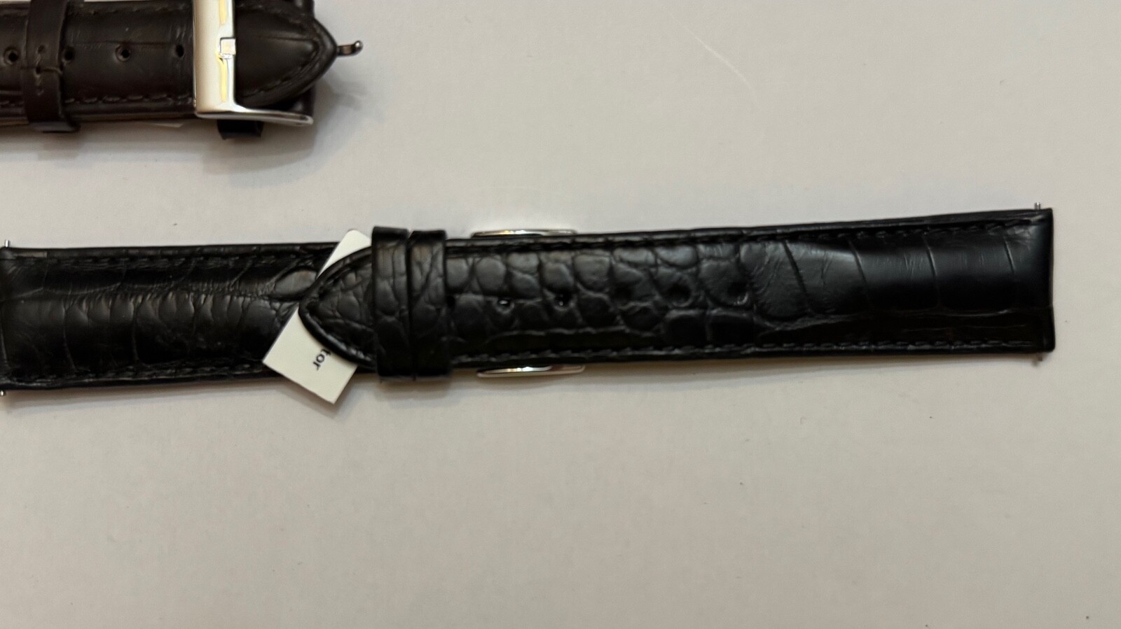 LOUISIANA FARM Padded Alligator Watch Strap Genuine Alligator Leather Fits Rolex