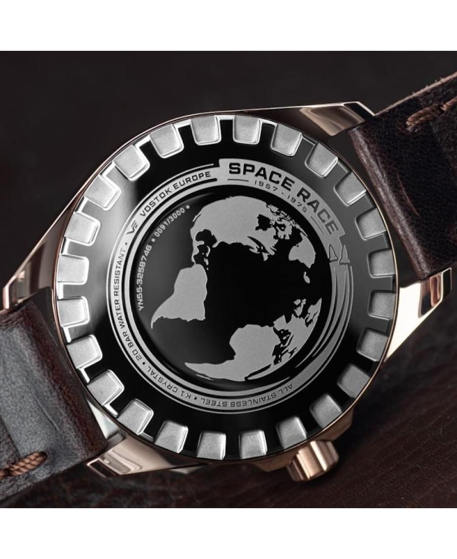VOSTOK EUROPE Men Automatic Casual Watch Classic Dress Blue Dial Waterproof Roun