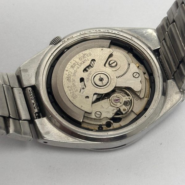 Seiko 5 Automatic Railway Time 7S26-02C0 Black Dial Vintage Men’s Wrist Watch