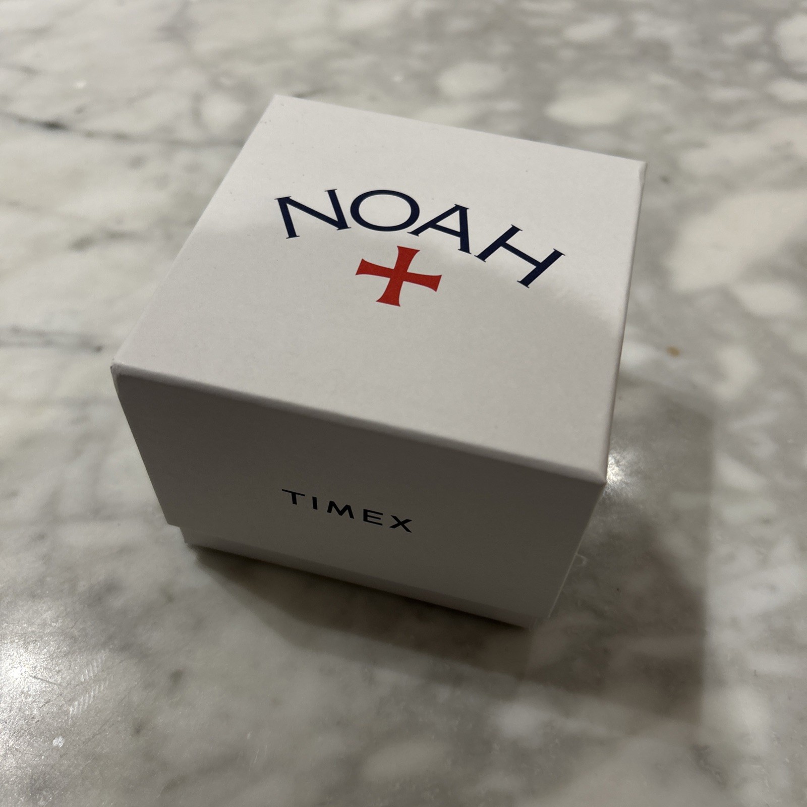Timex X Noah Oval Moon Phase Black Leather Strap Gold Stainless Steel Case