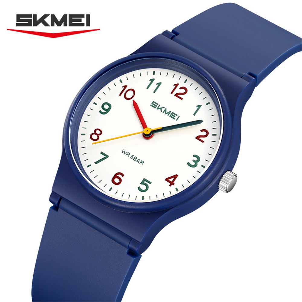 SKMEI Men Quartz Watch Student Boy Gift Wristwatch Fashion Design Sport Watches