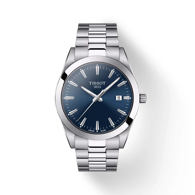 Tissot T27 Gentleman Blue Dial Stainless Steel Case – Model # T127.410.11.041.00