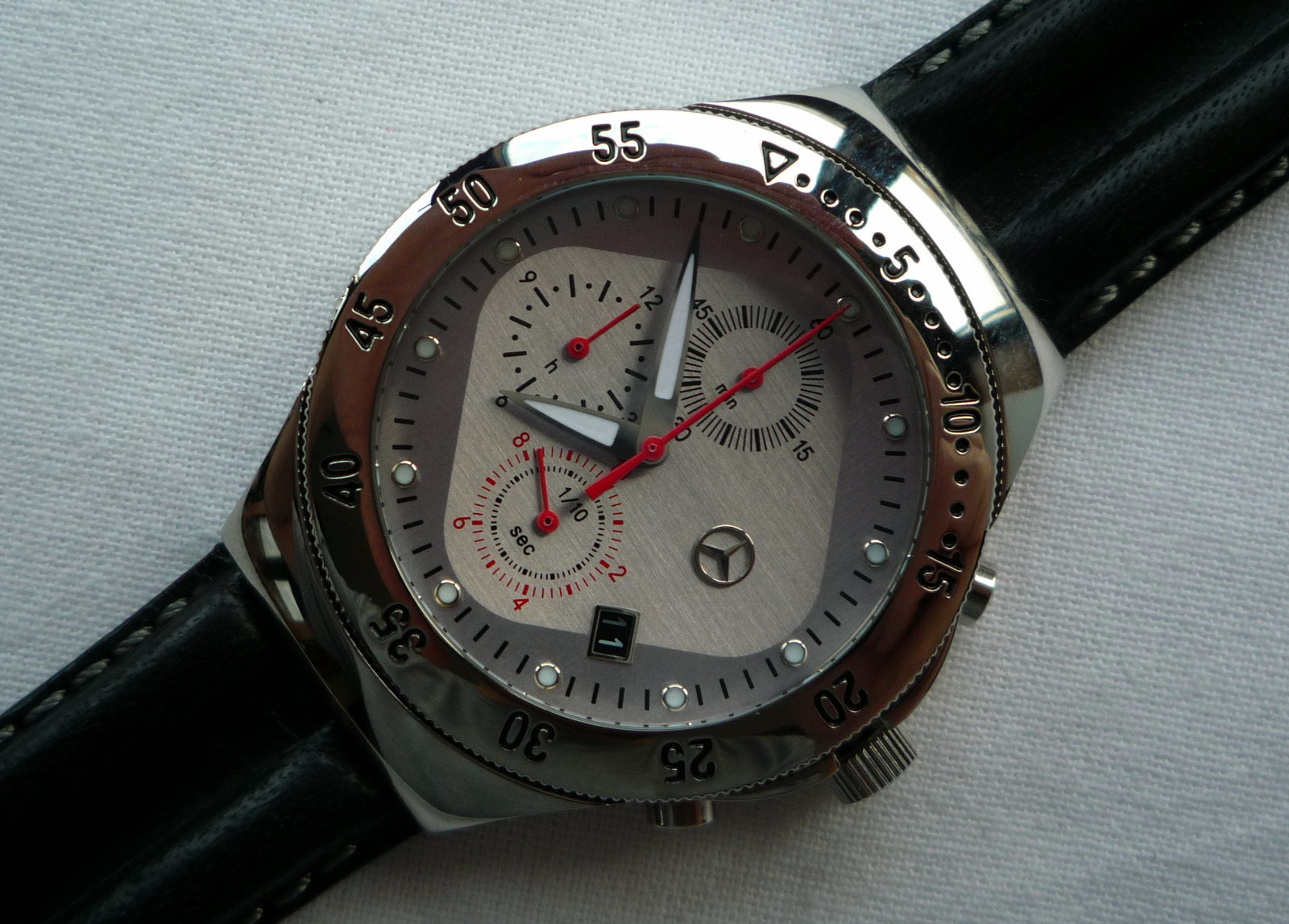 Mercedes Benz Motorsport AMG DTM Racing Design Business Sport Chronograph Watch